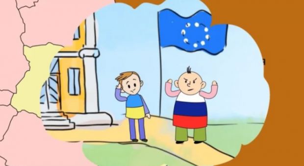 1+1 Media та Film.UA представили мультфільм, який допоможе дорослим знайти слова, щоб пояснити дітям, що відбувається зараз у нашій країні.