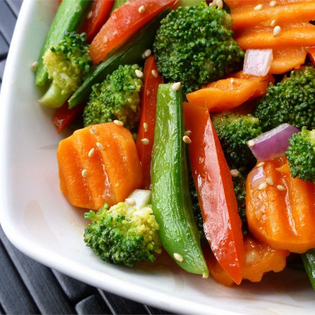 Обов'язково приготуйте такі овочі в імбирно-часниковому соусі! Смак приголомшливий! Замінюючи одні овочі на інші ви щоразу отримуєте приголомшливу нов