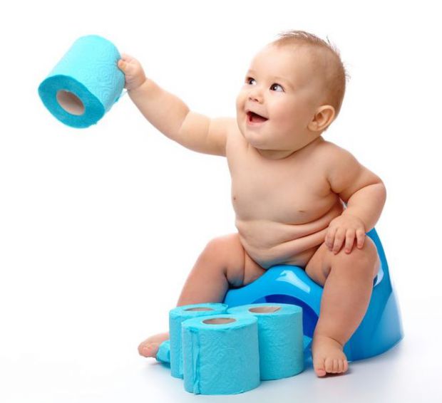 Кал у немовлят буває різного кольору і консистенції. Діти на штучному вигодовуванні зазвичай мають випорожнення жовтого, коричневого, тоді як у дітей 
