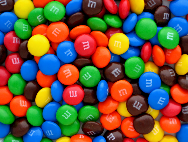 M&M's ������ ���������� �� ���� ��������� ����� �� ���������� ������� ���� ������ �� ������� ��������.